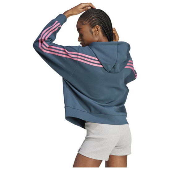 Adidas Γυναικεία ζακέτα Future Icons 3-Stripes Full-Zip Hoodie